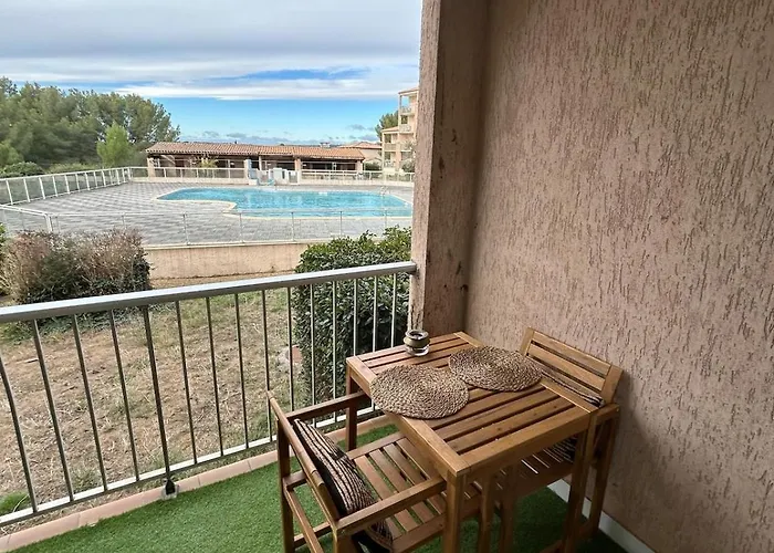 De La Lagune Piscine Parking Apartament